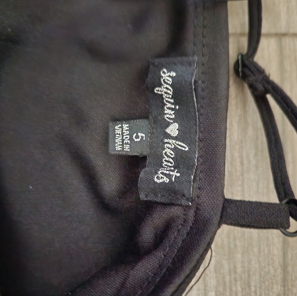 Semi-formal Junior Black Dress - Picture 2 of 2